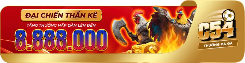 Thưởng nạp lần hai lên đến 8.888.000 VNĐ